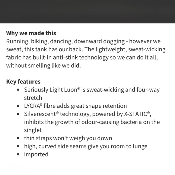 Like new! [Lululemon] Heather Purple < What The Sport > Singlet Tank Top | 8 - Picture 9 of 16